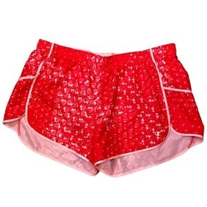 Champion Powertrain Running Shorts, Red‎ Geometric Print, Size XL Doubledry